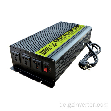 Wechselrichter 12V 220 V 500W wiederaufladbarer Batteriewechselrichter